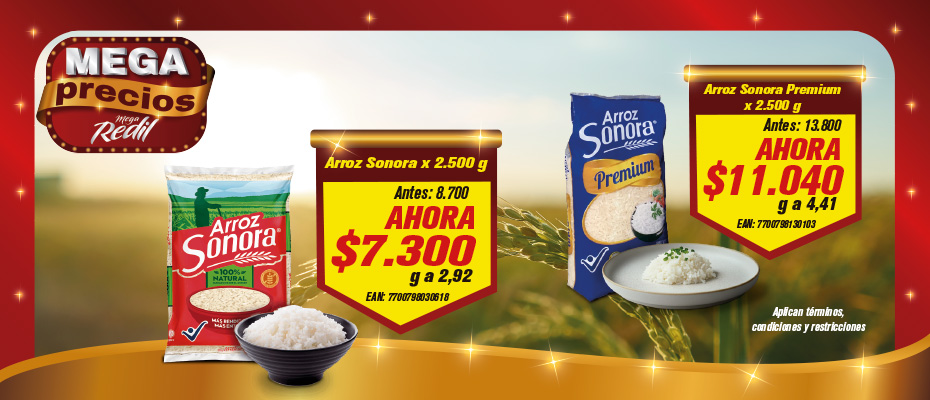 ARROZ SONORA CON ANCLAS