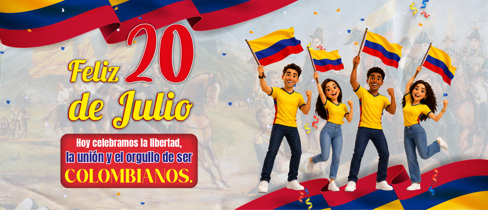 ¡Feliz 20 de julio!
