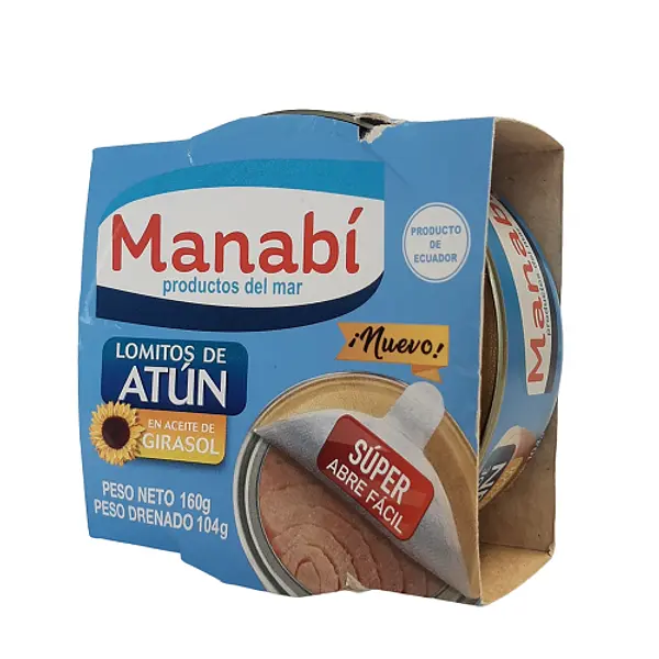 Atún Lomitos Manabí De Aceite