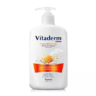 Crema Vitaderm Avena Colágeno Jalea