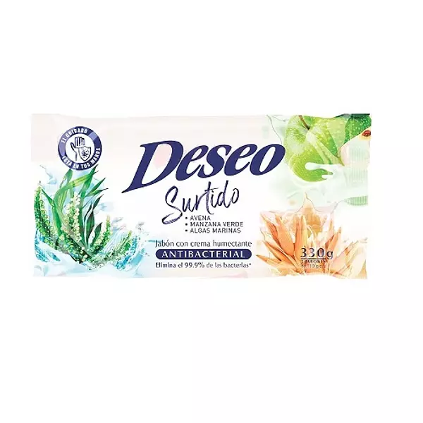 Jabón de Baño Deseo Surtido Tripack