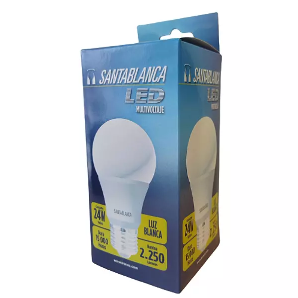 Luz Led Blanca Santablanca 24w