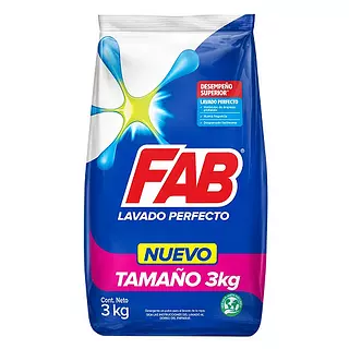 Detergente Polvo Fab