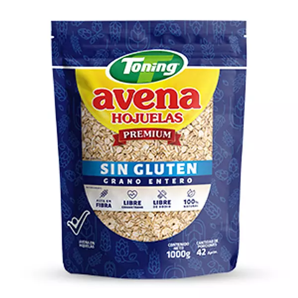 Avena De Hojuelas Toning Sin Gluten