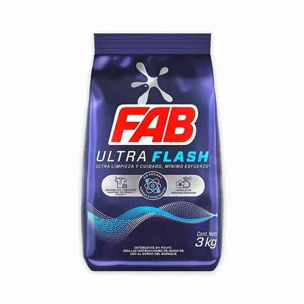 Detergente Fab Ultra Flash