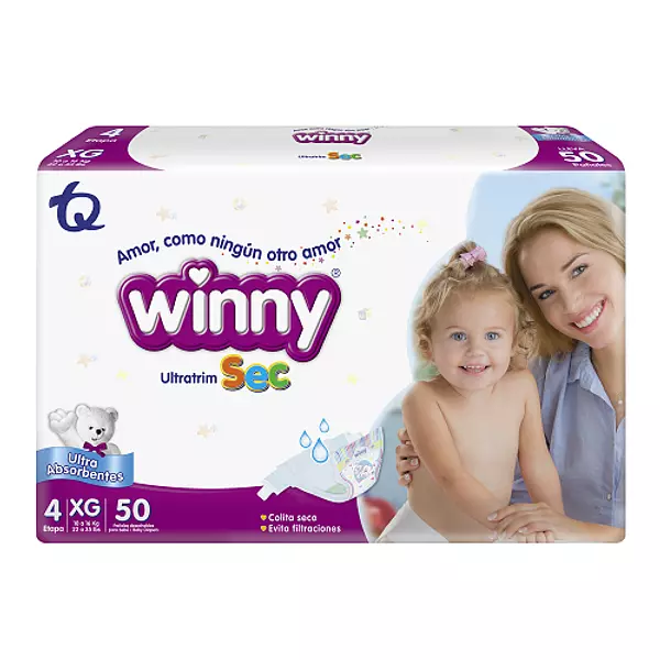 Pañal Winny Ultra Sec Etapa 4