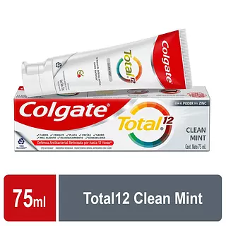 Crema Dental Colgate Total Clean Mint