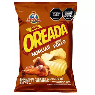 Papa Oreada La Victoria Pollo