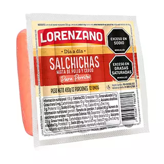 Salchicha Lorenzano Mixta Perro