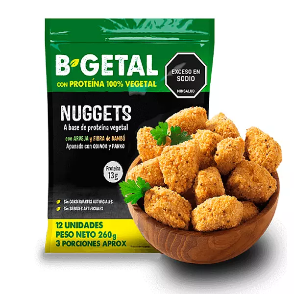 Proteina Vegetal B-Getal Nuggets