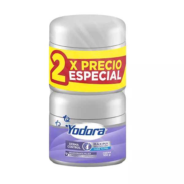 Desodorante Crema Yodora Derma Control