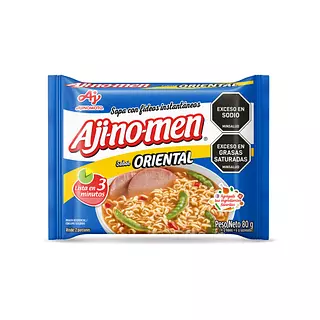 Sopa Instantánea Aji No Men Oriental
