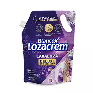 Lavaplatos Liquido Blancox Loza Crem Deluxe