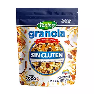 Granola Toning Sin Gluten