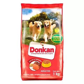 Alimento Perro Carne y Cereales Adulto Donka