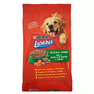 Alimento Perros Ladrina Carne Parrilla Vegetal