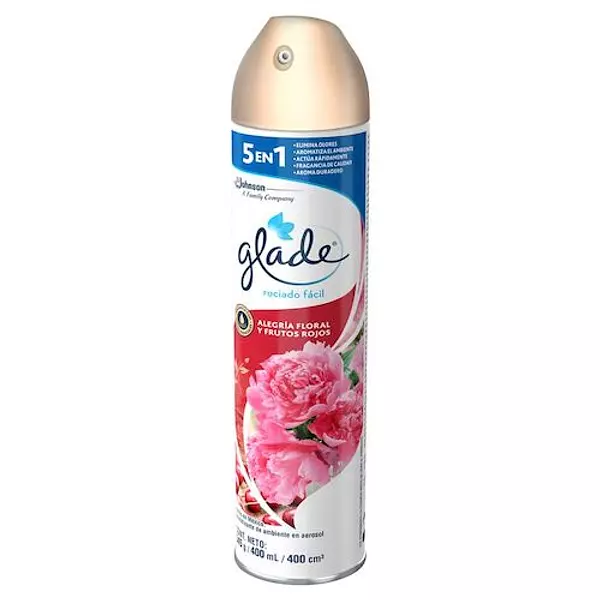 Ambientador Aerosol Glade Alegría Floral