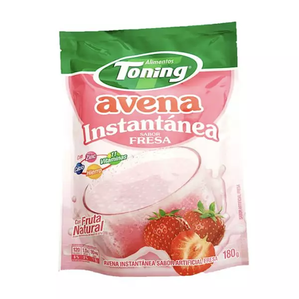 Avena Instant Fresa Toning