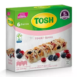 Barra Cereal Tosh Yogurt Griego
