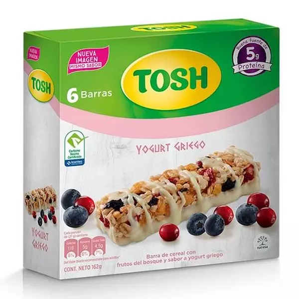 Barra Cereal Tosh Yogurt Griego