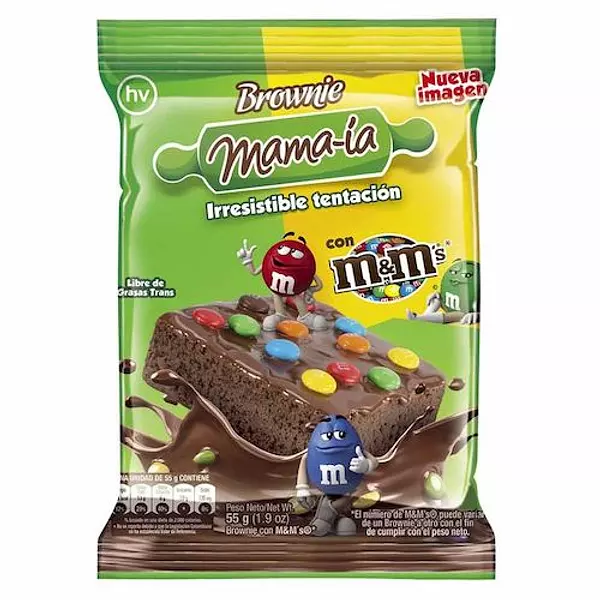 Brownie M&M Mama Ia