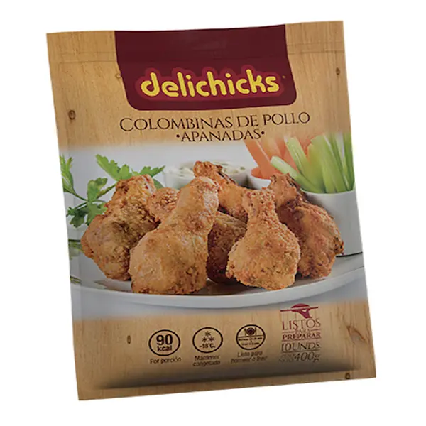 Colombina de Pollo Apanada Delichicks