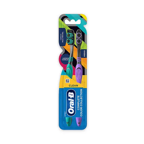 Cepillo Dientes Oral B Complete Medio Black