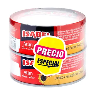 Atun Isabel Aceite Lomitos