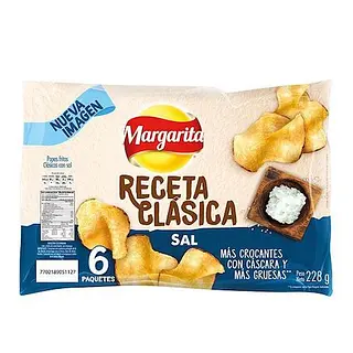 Papa Receta Clásica Sal Margarita