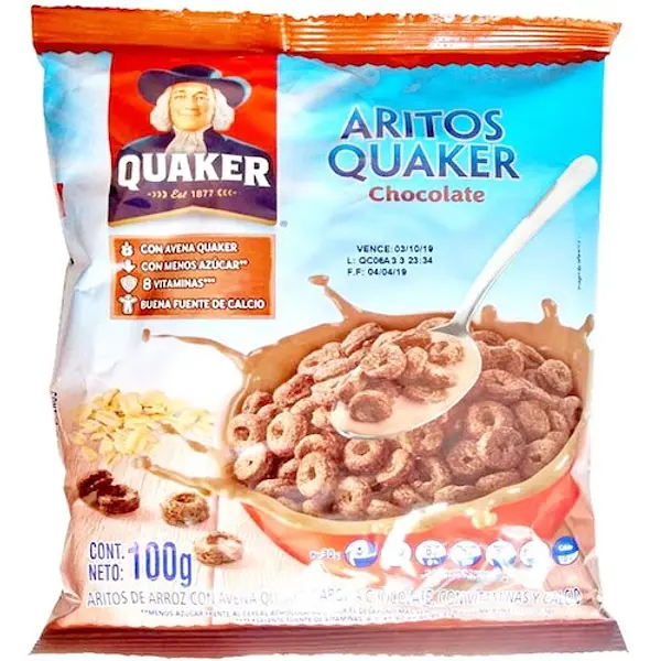 Cereal Aritos Chocolate Quaker