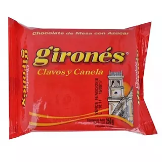Chocolate Girones Clavos Y Canela