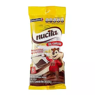 Chocolate Nucita Leche Chocolate