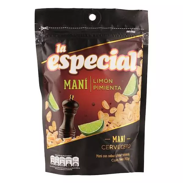 Maní La Especial Limón Pimienta