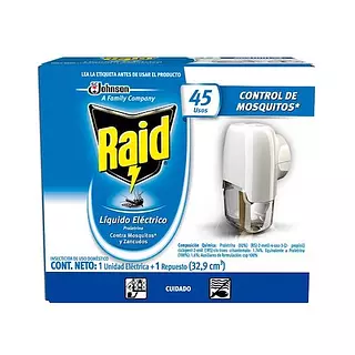 Insecticida Raid 45 Usos Unidad