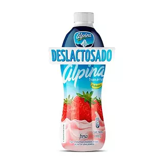Yogurt Deslactosado Fresa Alpina