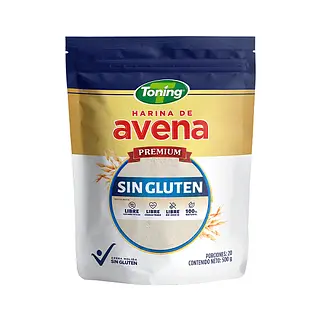 Harina De Avena Toning Sin Gluten