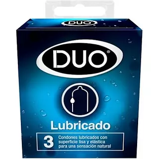 Condones Lubricado Duo