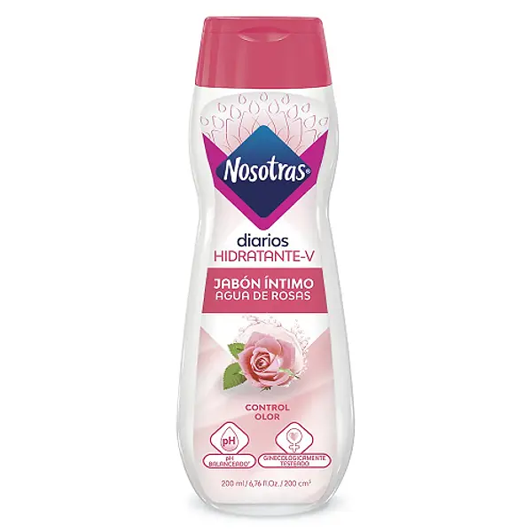 Jabon Intimo Nosotras Agua Rosa