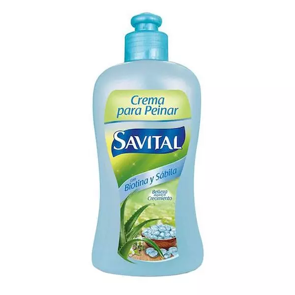 Crema De Peinar Biotina Y Sábila Savital