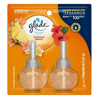Ambientador Glade Aceite Hawaiian Repuesto
