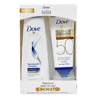 Shampoo Dove Reconstrucción Completa