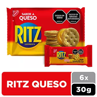 Galleta Ritz Rellenas Con Queso