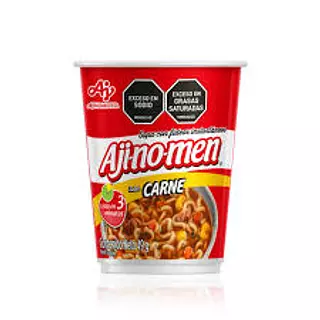 Sopa Instantanea Aji No Men Vaso Carne