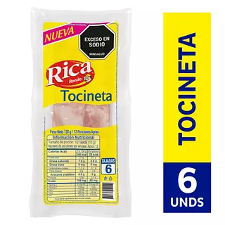 Rica Tocineta Ahumada