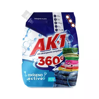 Detergente Ak1 360 Oxigeno Activo