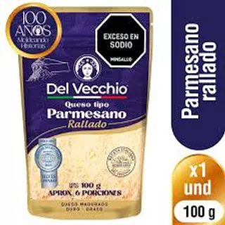 Queso Del Vecchio Mozzarella Parmesano