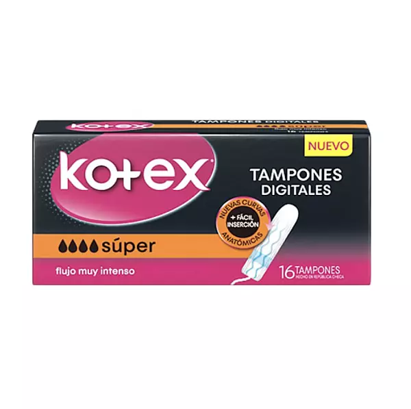 Tampones Kotex Super