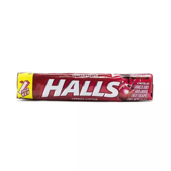 Halls Tubo Cherry