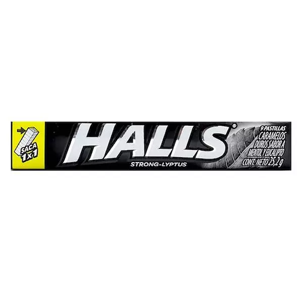 Halls Tubo Extra Fuerte