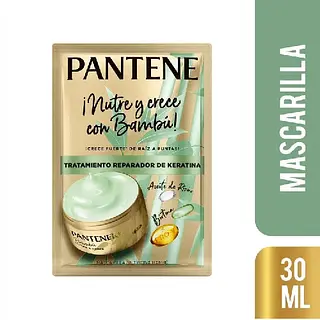 Tratamiento Pantene Bambu Nutre Y Crece 30 Ml